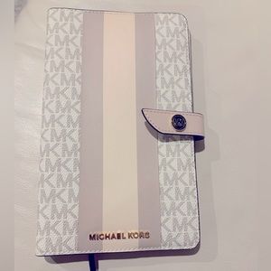 Michael Kors Logo Stripe Notebook